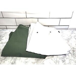 Talbots & Banana Republic Womens Sz 10 Jeans Pants Crop Mid Rise Ankle Button